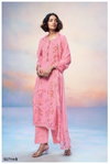 Dhitya 2714 By Ganga Embroidery Printed Dress Material Wholesale Clothing Suppliers In India